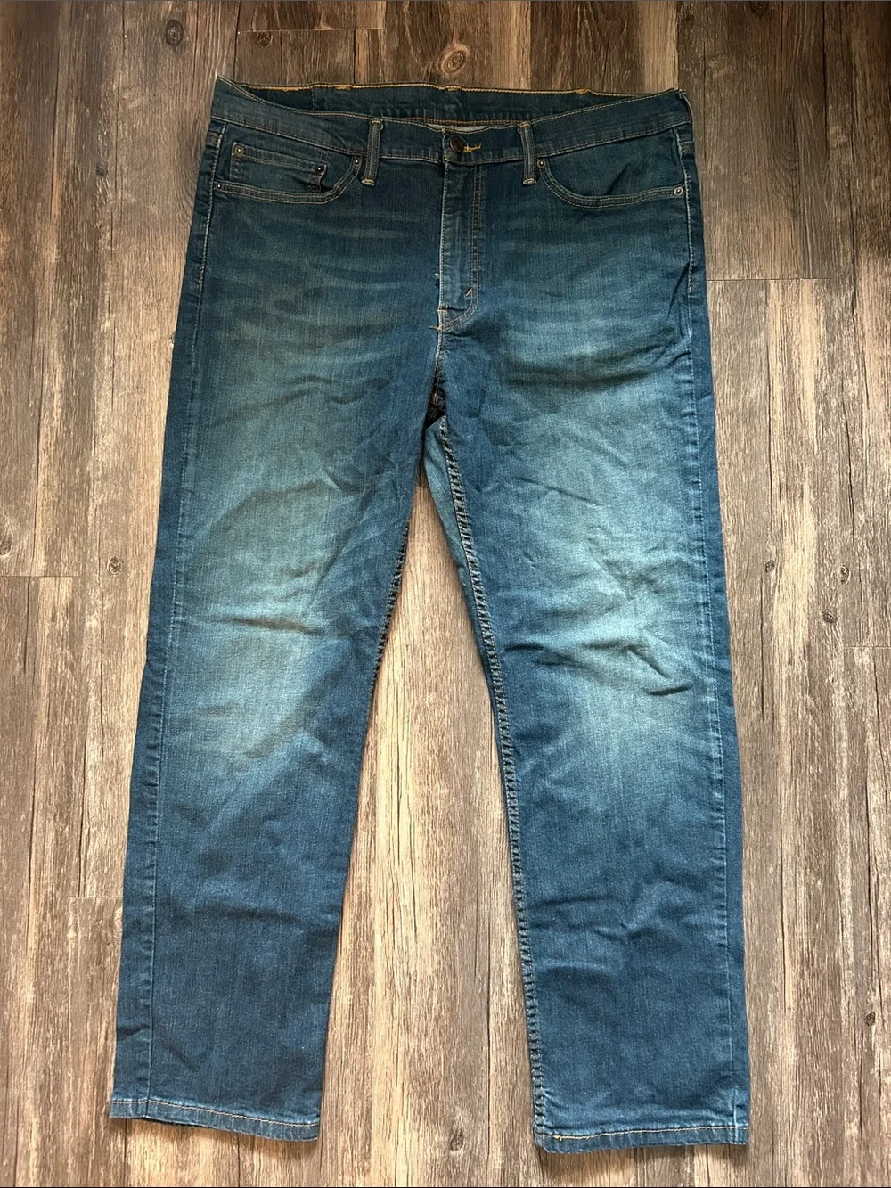Levi's Men's Slim Straight Jeans - Blue Denim